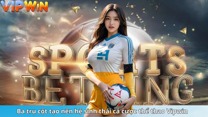 Ba trụ cột tạo nên hệ sinh thái cá cược thể thao Vipwin