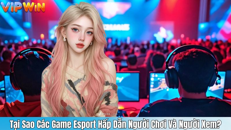 Tại Sao Các Game Esport Hấp Dẫn Người Chơi Và Người Xem?